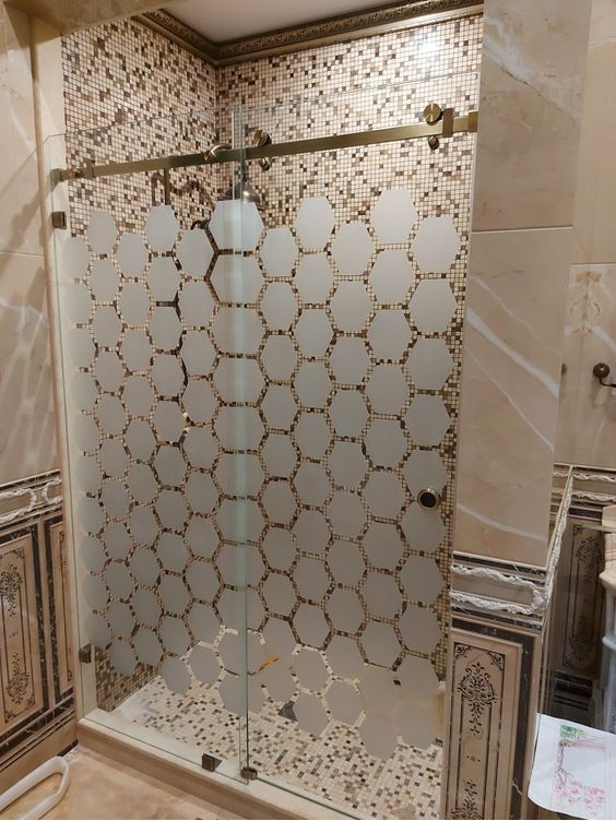 Sliding Frosted Glass Shower Mumbai